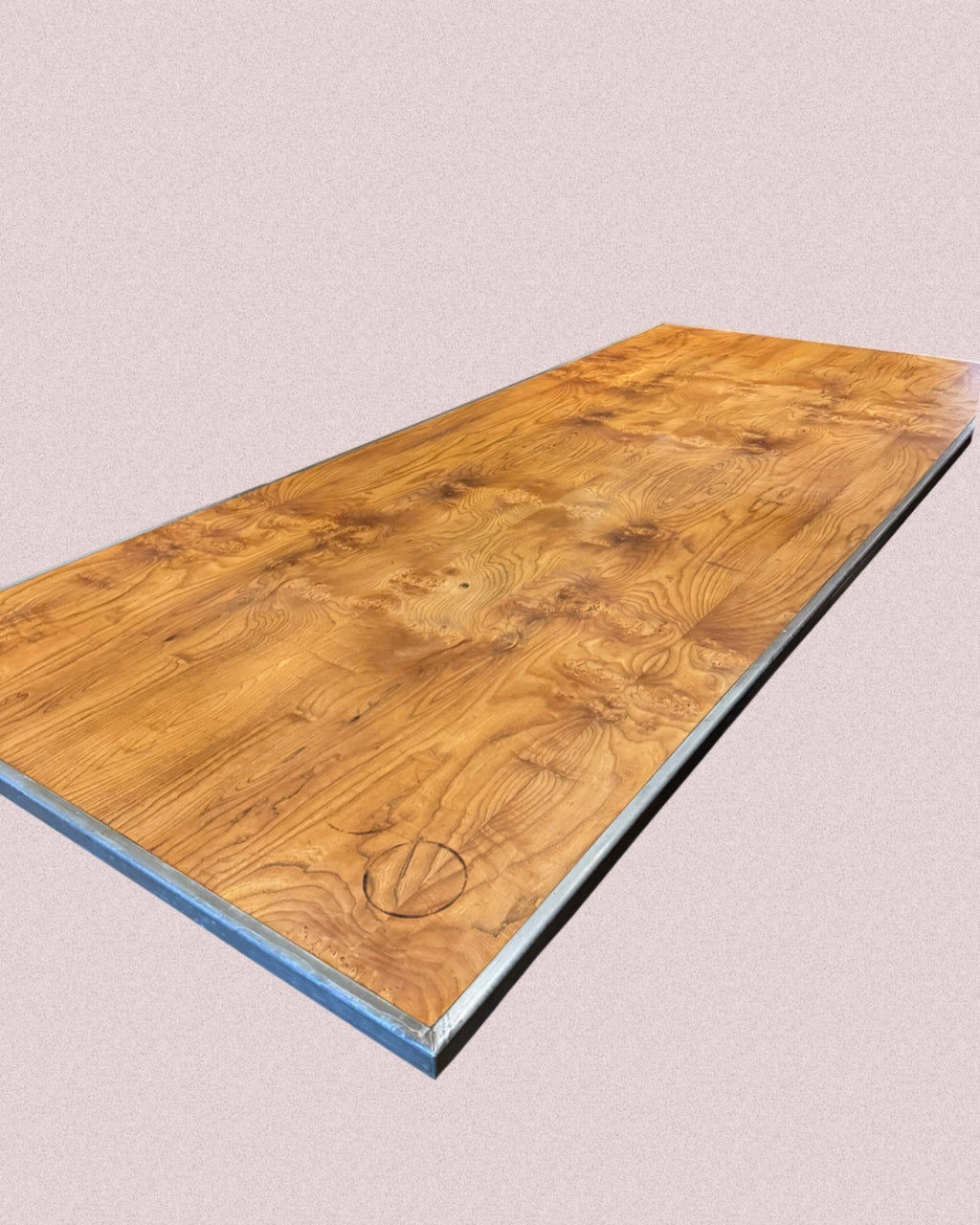 Industrial dining table