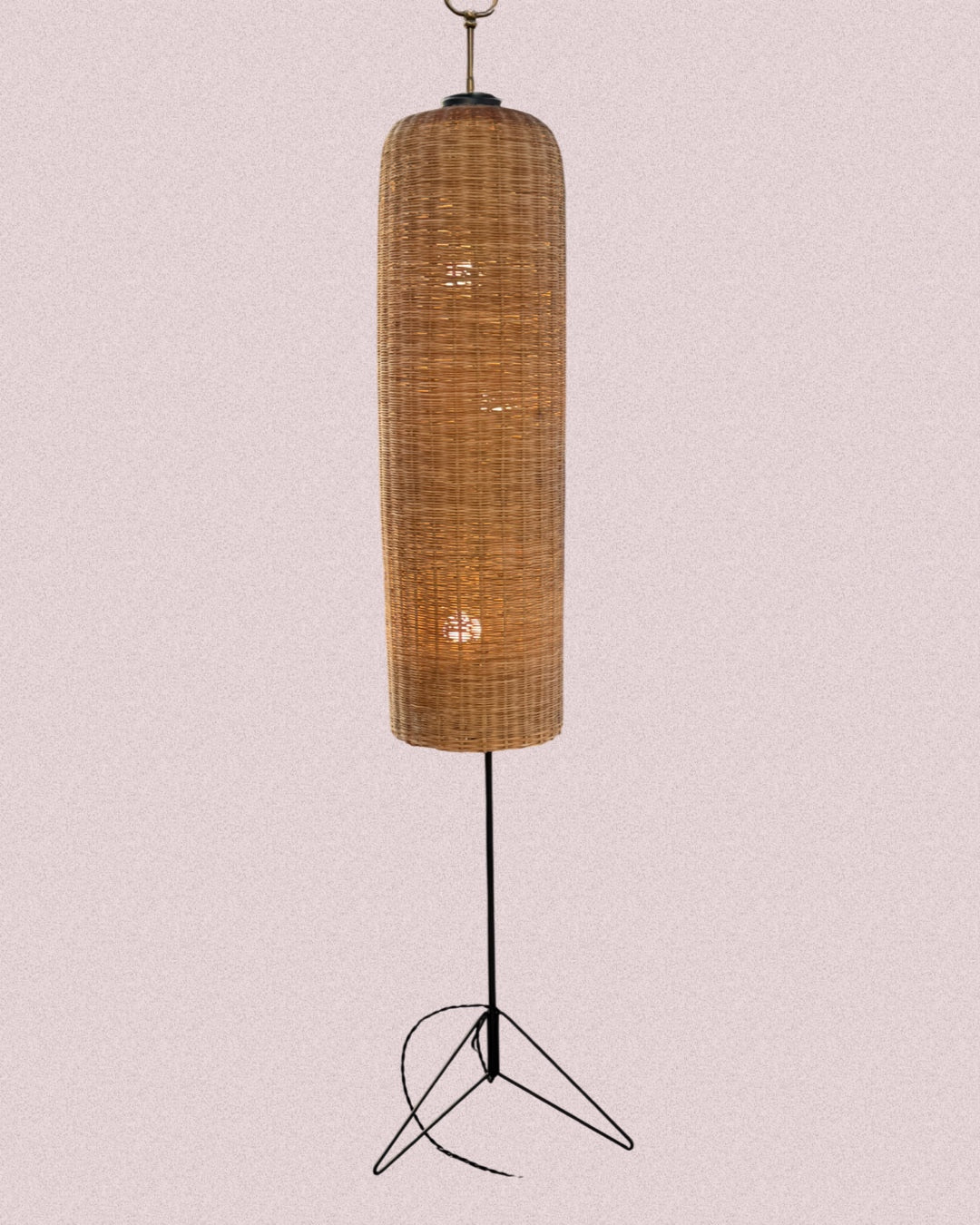Rattan lamp
